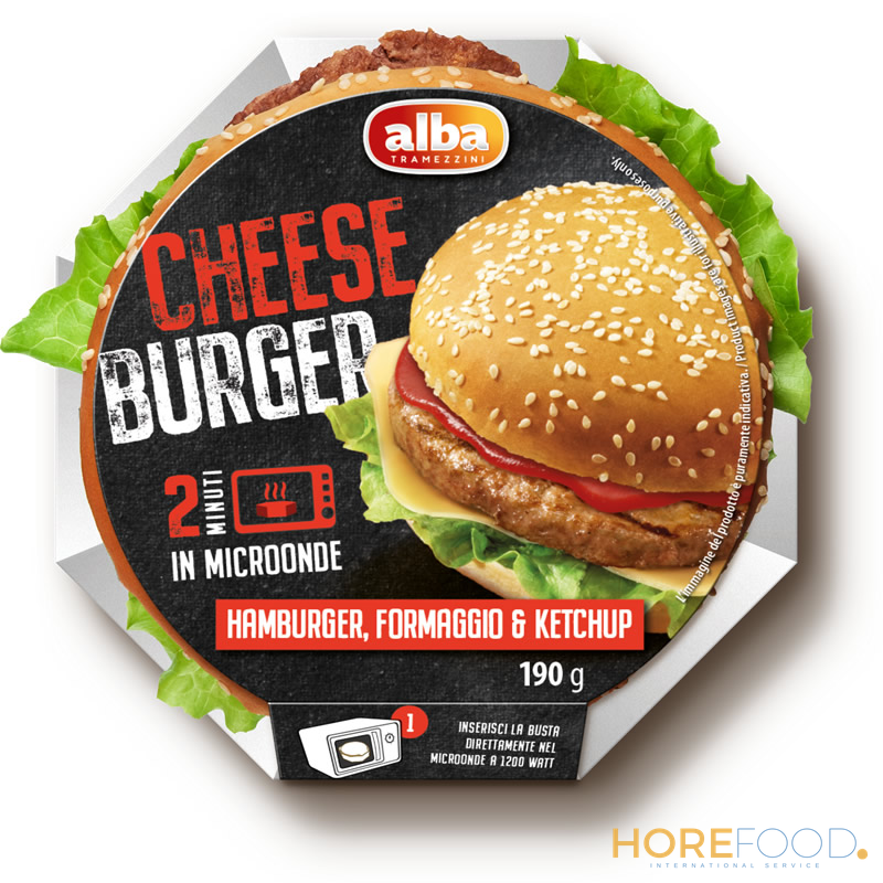 ALBA CHEESE BURGER 190 GR
