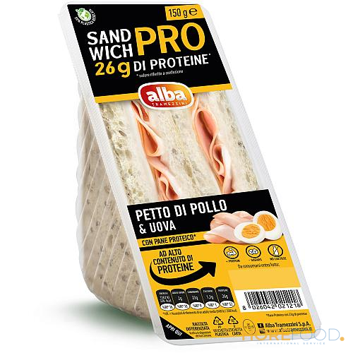 ALBA SANDWICH POLLO E UOVA 150 GR