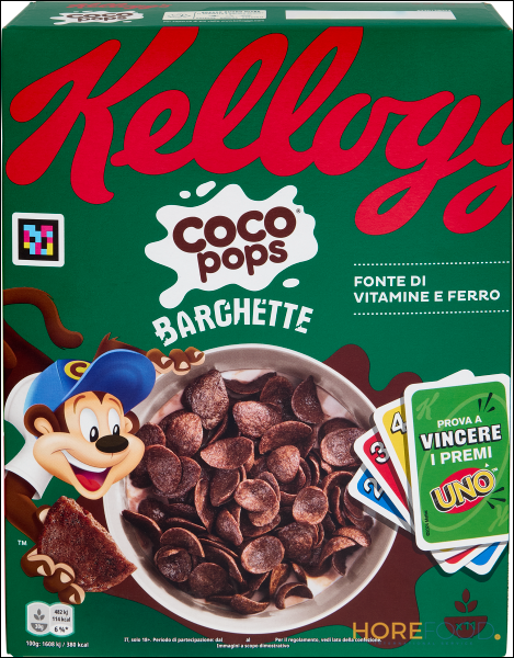 KELLOGG COCO POPS BARCHETTE 330 GR