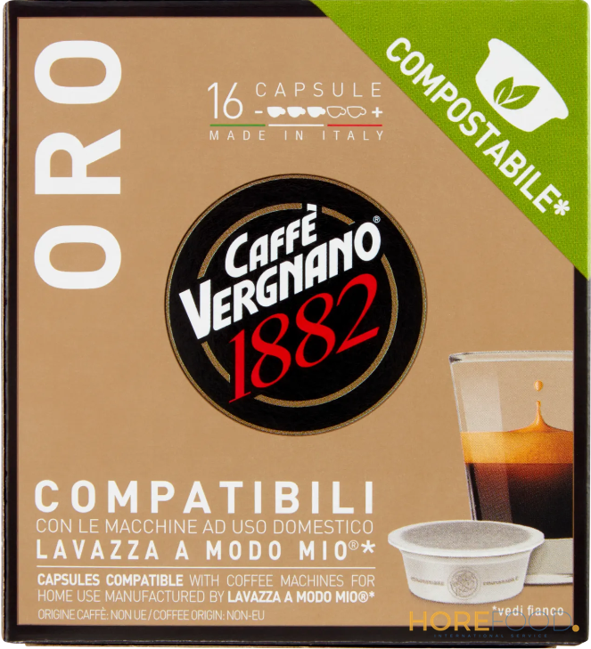 CAFFE VERGNANO ORO 16CAPSULE 120 PZ
