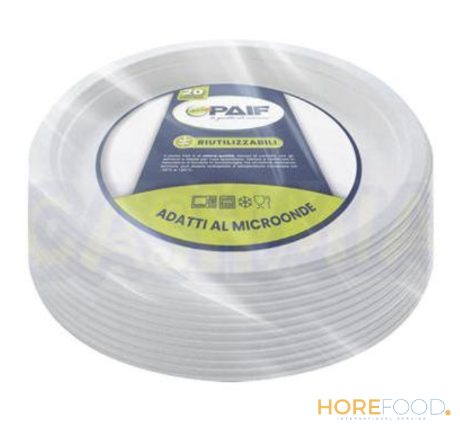 PAIF PIATTI FONDI 20 PZ