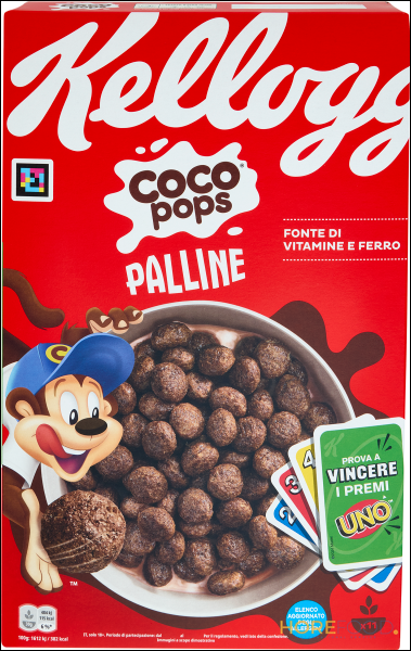 KELLOGG COCO POPS PALLINE 330 GR