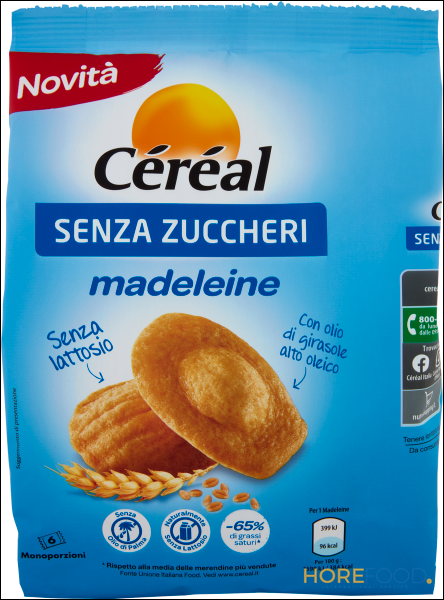 CEREAL MADELEINE SENZA GLUTINE 150 GR