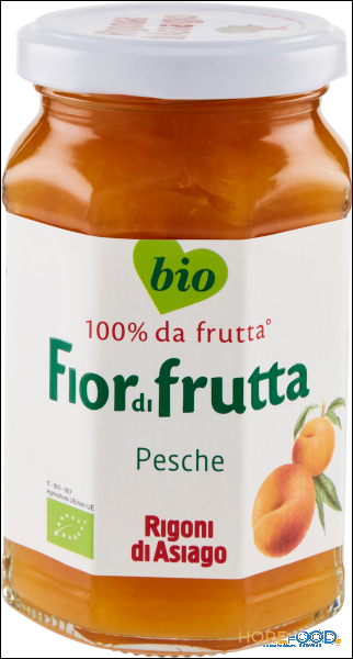 FIOR DI FRUTTA CONFETTURA BIO DI PESCHE 250 GR