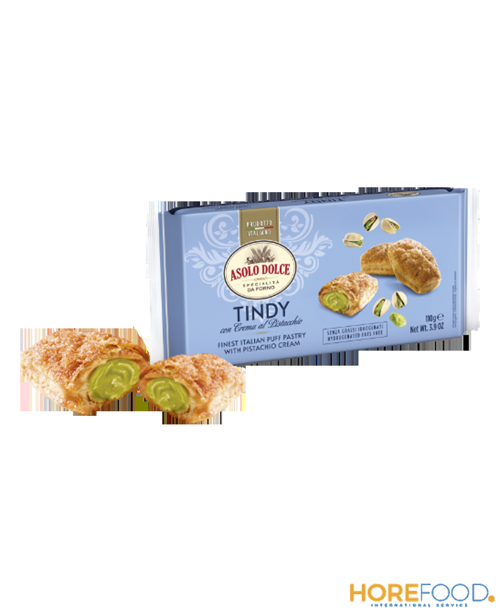 ASOLO DOLCE TINDY PISTACCHIO 110 GR