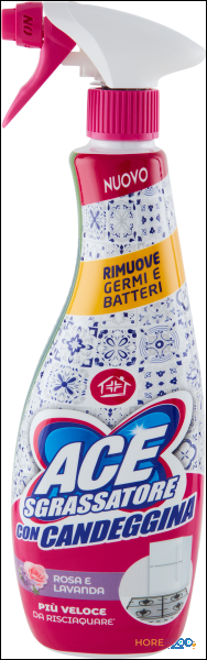 ACE SGRASSATORE CON CANDEGGINA 600 ML