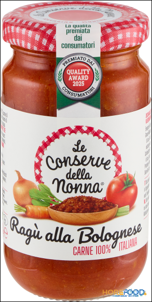 CONSERVE DELLA NONNA RAGU' ALLA BOLOGNESE 190 GR