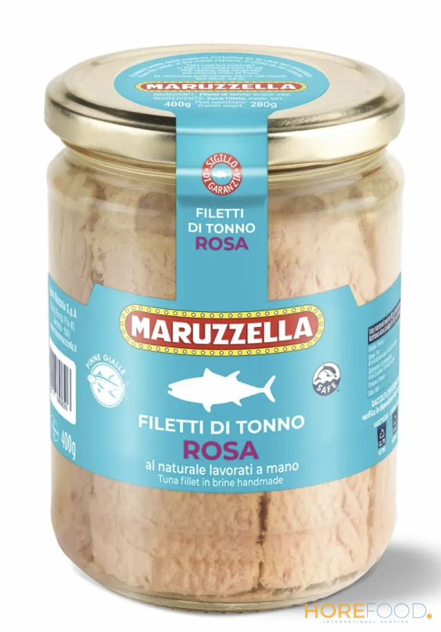 MARUZZELLA FILETTI DI TONNO ROSA AL NATURALE 400 GR