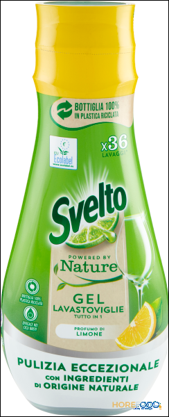 SVELTO GEL LAVASTOVIGLIE LIMONE 640 ML