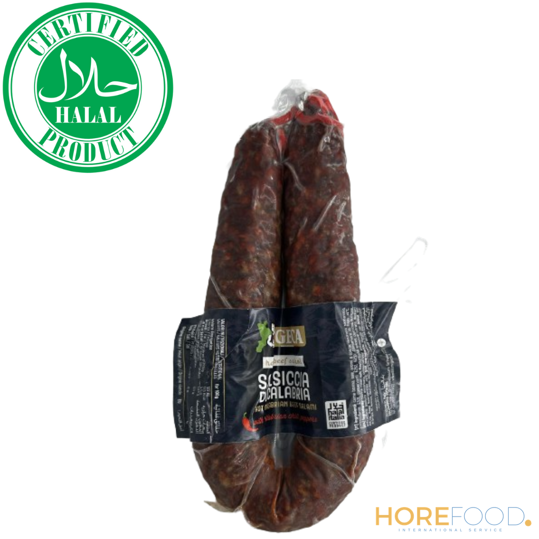 SALUMIFICIO GECA SALSICCIA GIRELLO DI CALABRIA HALAL AL KG