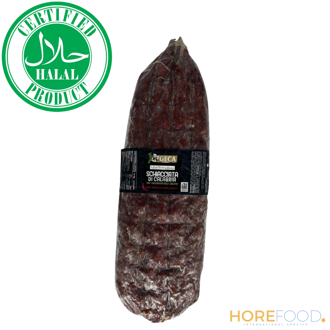 SALUMIFICIO GECA SCHIACCIATA DI CALABRIA HALAL AL KG