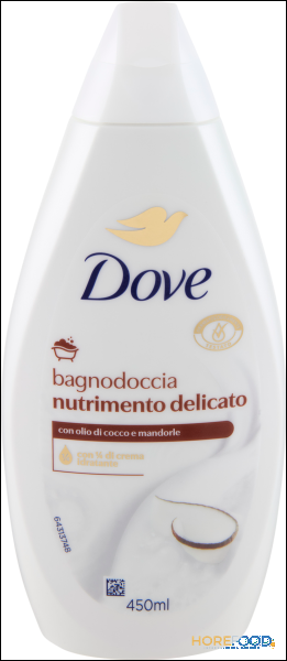 DOVE BS NUTRIMENTO DELICATO 450 ML