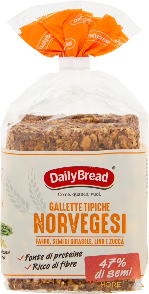 DAILYBREAD NORVEGESI FARRO 190 GR