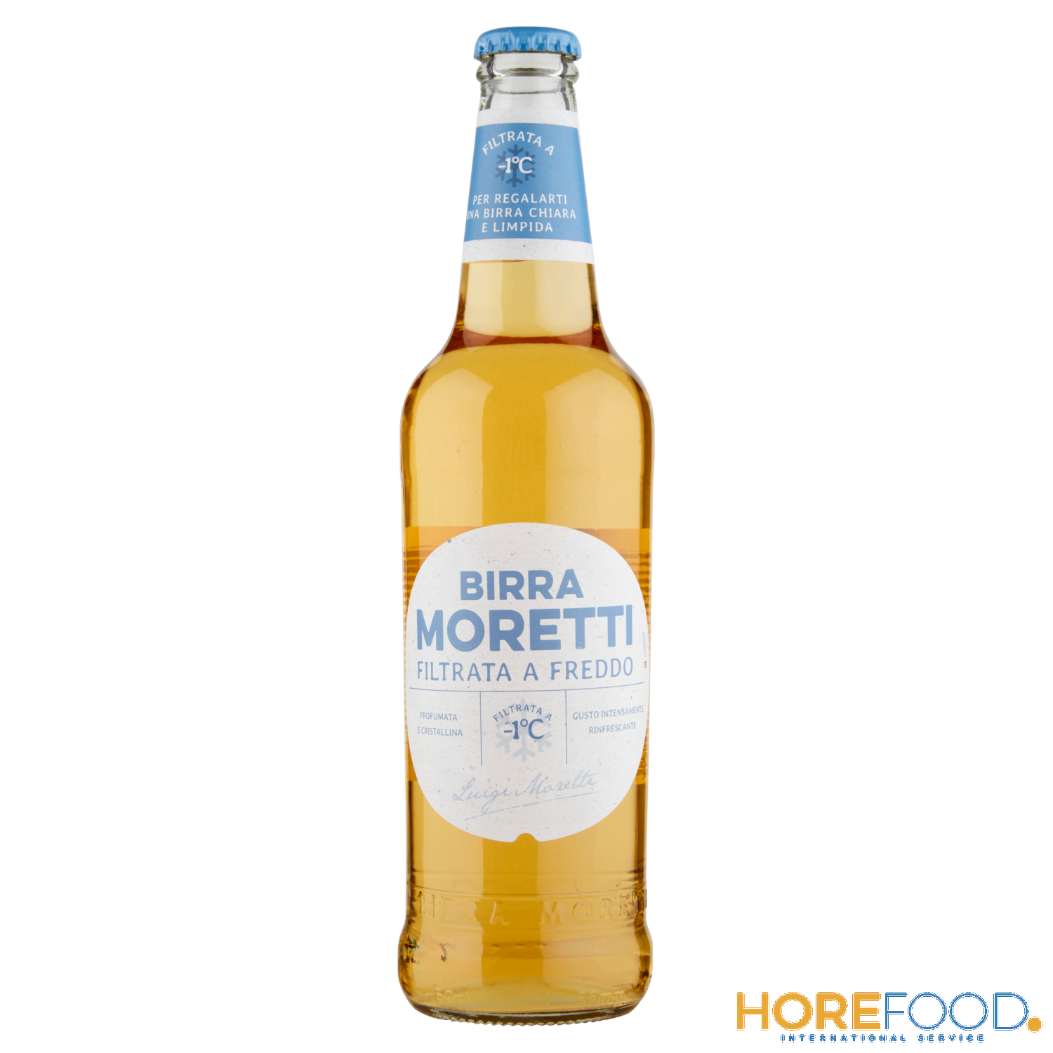 MORETTI BIRRA FILTRATA A FREDDO 500 ML