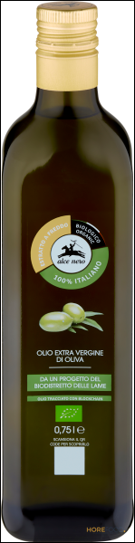 ALCENERO OLIO EVO BLOCK CHAIN 750 ML