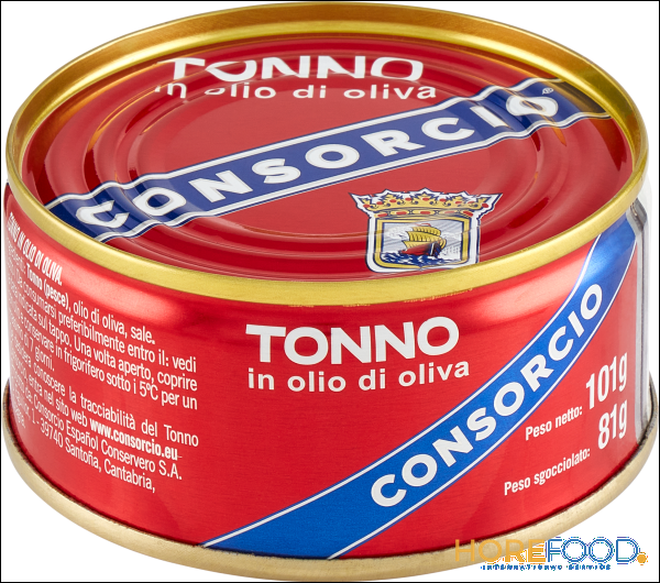 CONSORCIO TRANCIO TONNO IN OLIO D'OLIVA 101 GR