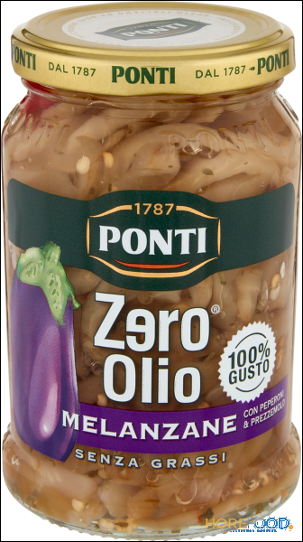 PONTI MELENZANE ZERO OLIO 300 GR
