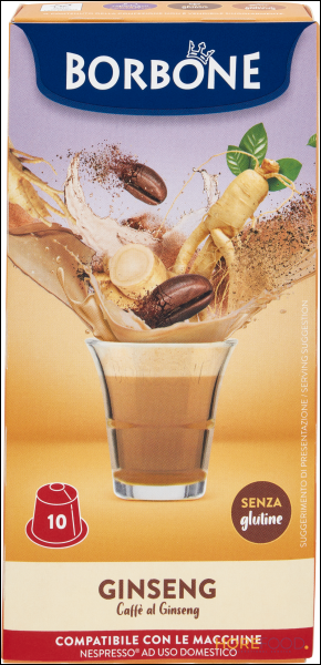 BORBONE GINSENG NESPRESSO 10 CAPSULE 65 GR