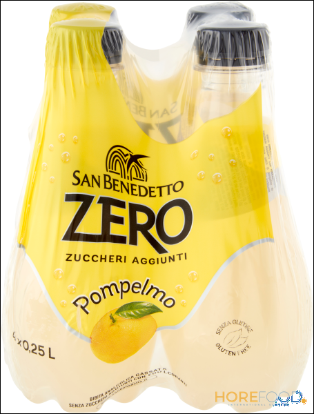 San Benedetto Pomplemo Zero cl25x4, 100 ml