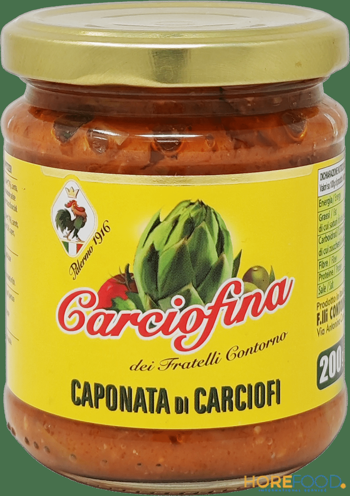 FRATELLI CONTORNO CARCIOFINA VASO 200 GR