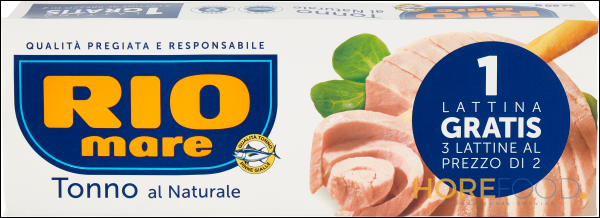 RIOMARE TONNO NATURALE 2+1 240 GR