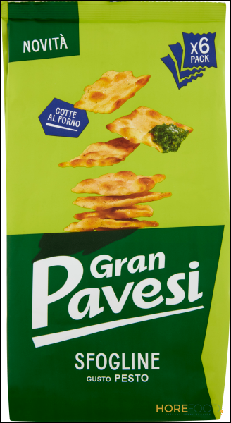 GRAN PAVESI SFOGLINE PESTO 180 GR