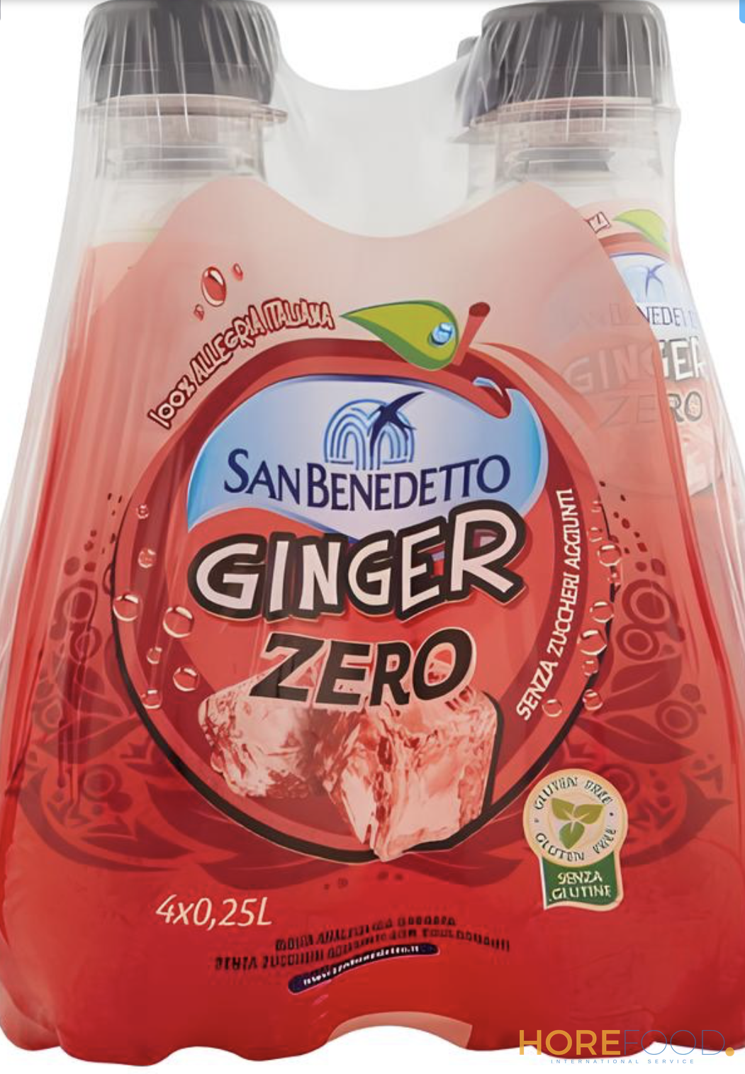 SAN BENEDETTO GINGER ZERO CL25X4 100 ML