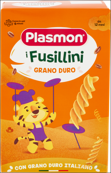PLASMON FUSILLI 12 MESI 250 GR