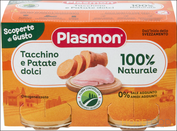 PLASMON TACCHINO PETATA 120X2 240 GR