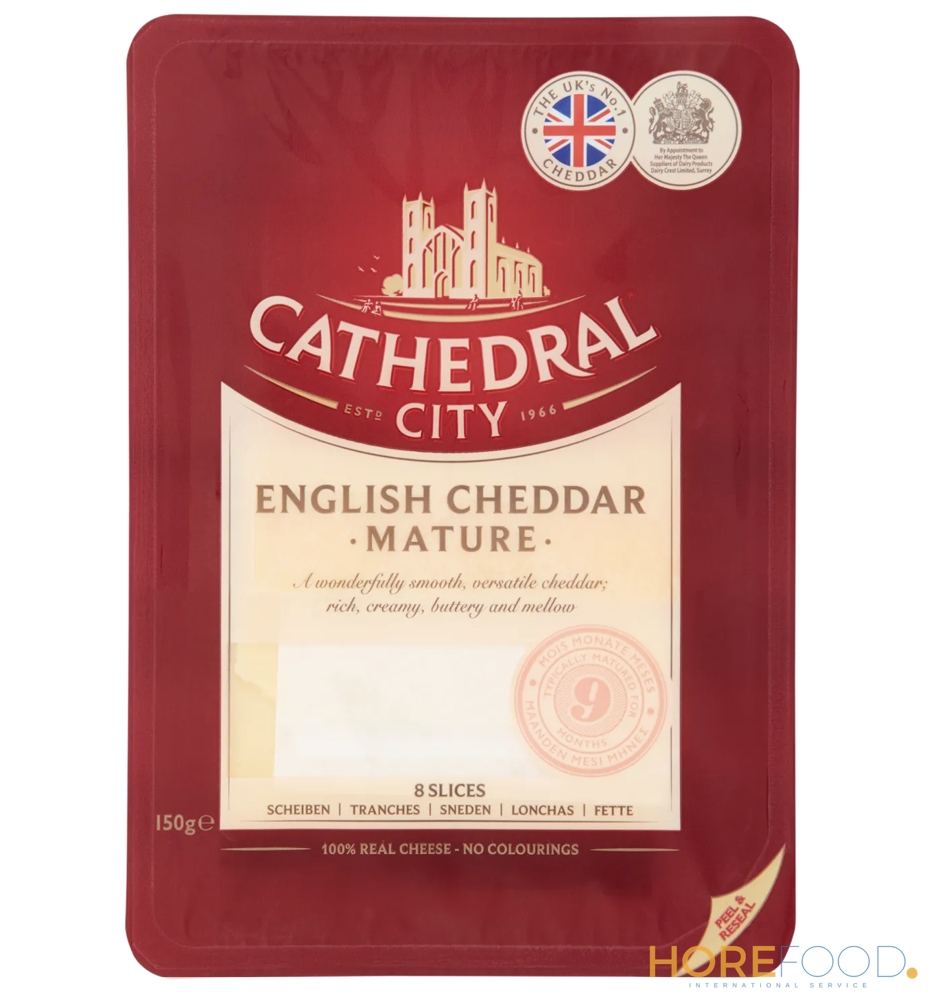 CATHEDRAL CHEDDAR FETTE 150 GR