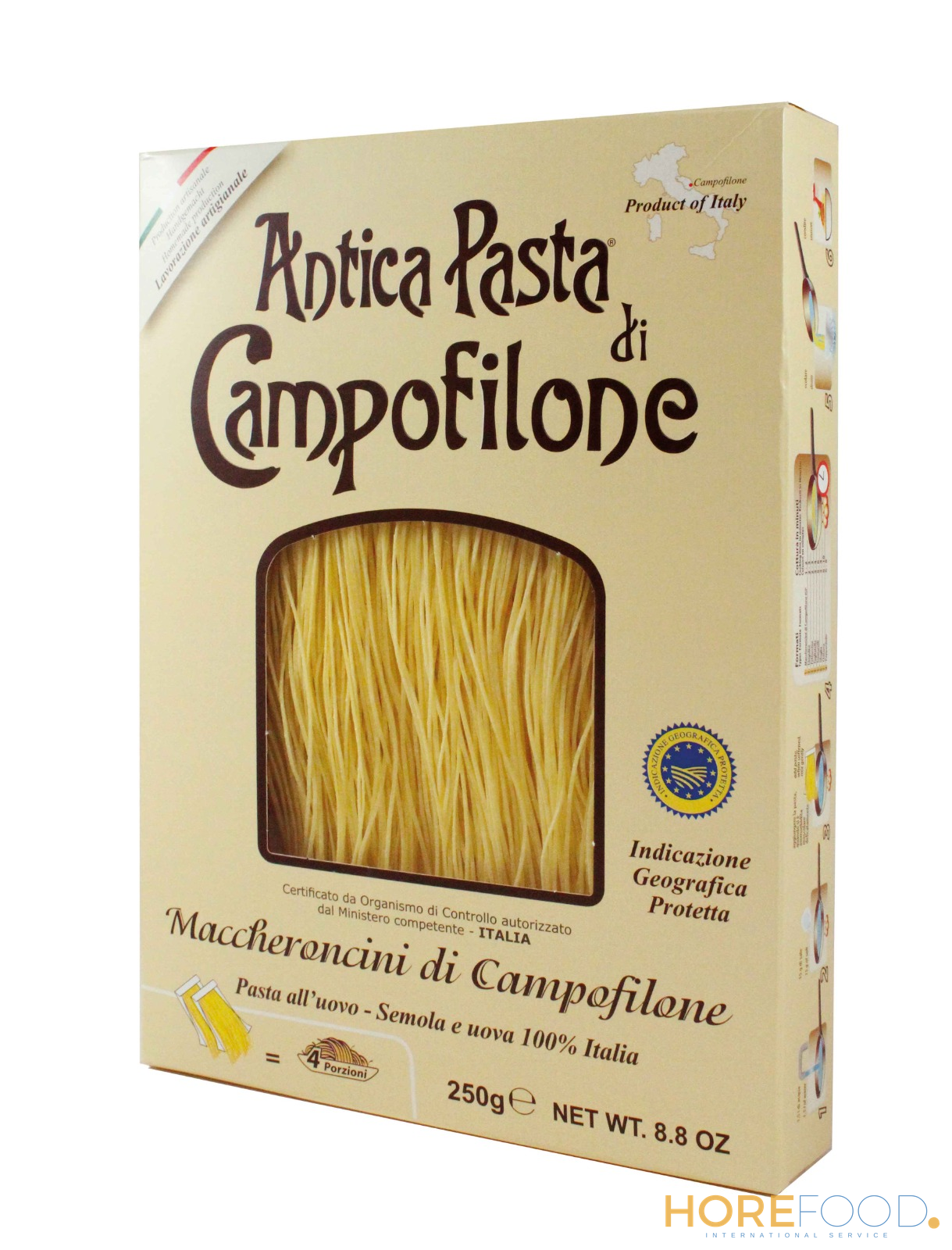 ANTICA PASTA CAMPOFILONE MACCHERONCINI UOVO 250 GR