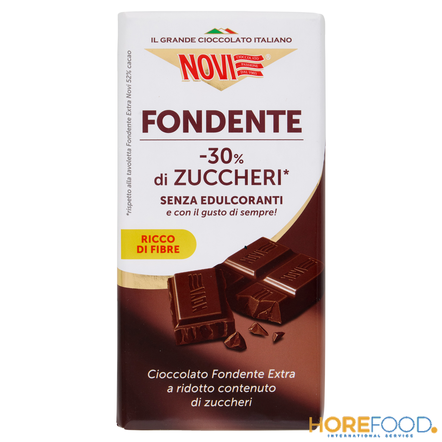 30% Zucchero, 100 g - NOVI TAV. FONDENTE