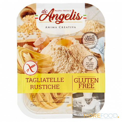 DE ANGELIS TAGLIATELLE ALL'UOVO SENZA GLUTINE 250 GR