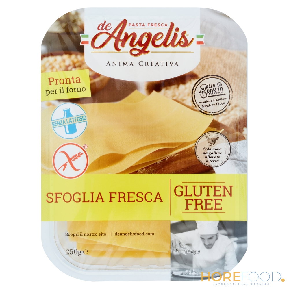 DE ANGELIS SFOGLIA FRESCA SENZA GLUTINE 250 GR