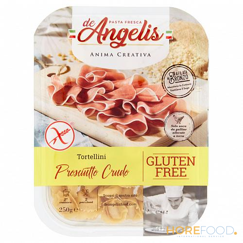 DE ANGELIS TORTELLINI PROSCIUTTO CRUDO SENZA GLUTINE 250 GR