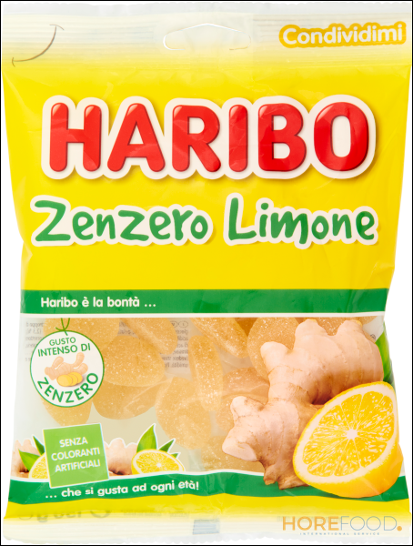 HARIBO ZENZERO E LIMONE 150 GR
