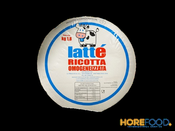 LATTE' RICOTTA OMOGENIZZATA (1.8KG) AL KG