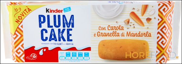 KINDER PLUMCAKE CAROTE E MANDORLE 192 GR