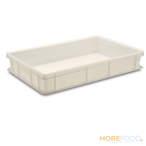 PIZZERIA CASSETTA IN PLASTICA PER IMPASTO PIZZA 60X40X10 CM HO.RE.CA 1 PZ
