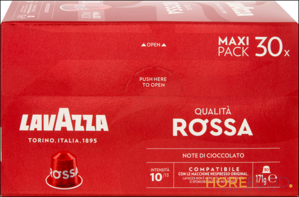 LAVAZZA QUALITA'ROSSA X 30 CAPSULE 171 GR