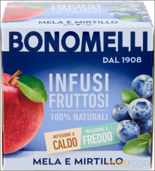 BONOMELLI INFUSI MELA E MIRTILLO 24 GR