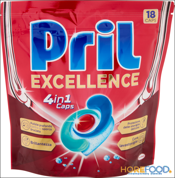 PRIL EXCELLENCE 4 IN 1 CAPS 18 PZ