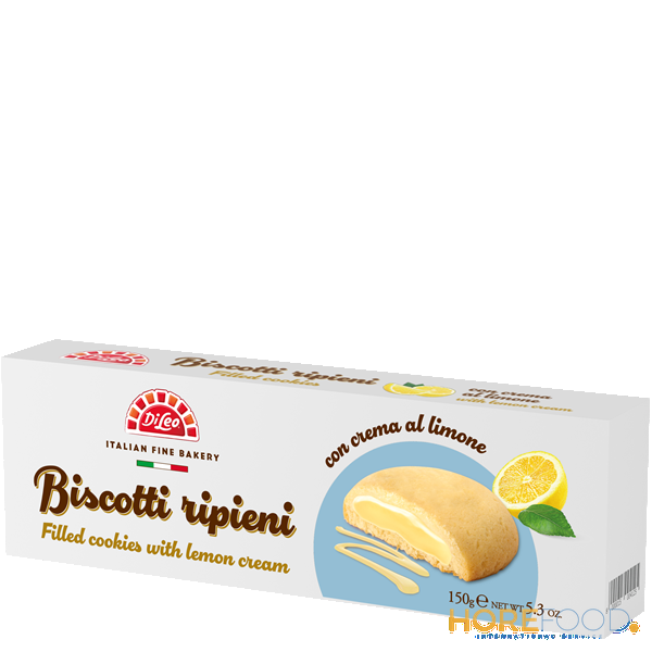 DI LEO BISCOTTI RIPIENI AL LIMONE 150 GR