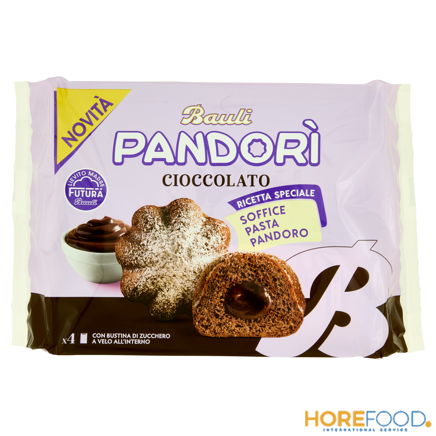 BAULI PANDORI' CACAO X4 150 GR