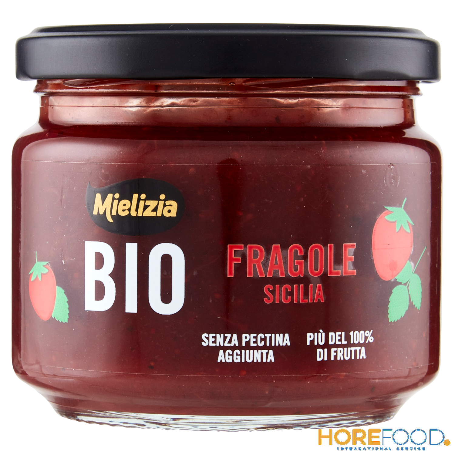 MIELIZIA CONFETTURA FRAGOLA BIO 250 GR
