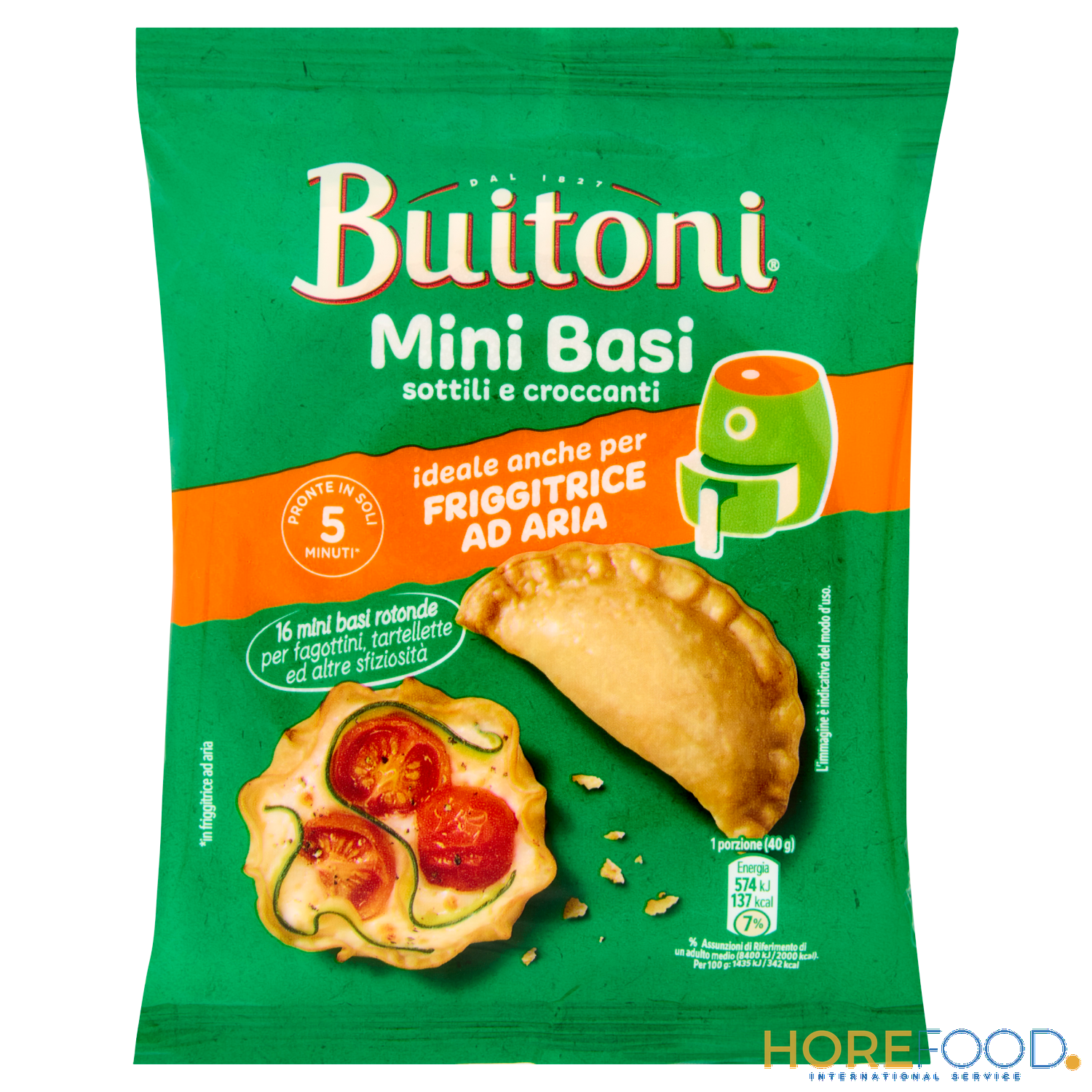 BUITONI MINI BASE FRIGGITRICE ARIA 160 GR