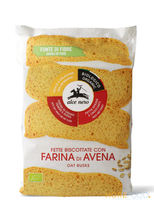 ALCENERO FETTE BISCOTTATE AVENA BIO 120 GR
