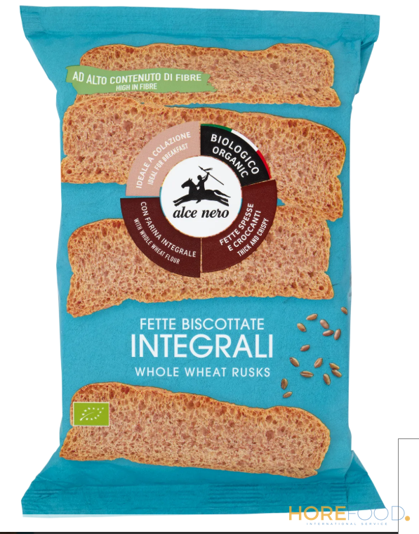 ALCENERO FETTE BISCOTTATE INTEGRALI BIO 120 GR