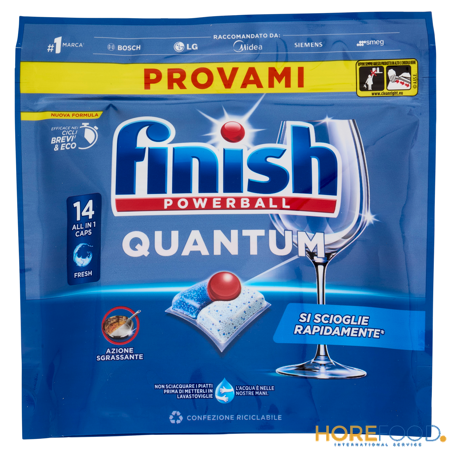 FINISH QUANTUM FRESH 14 CAPS 140 GR