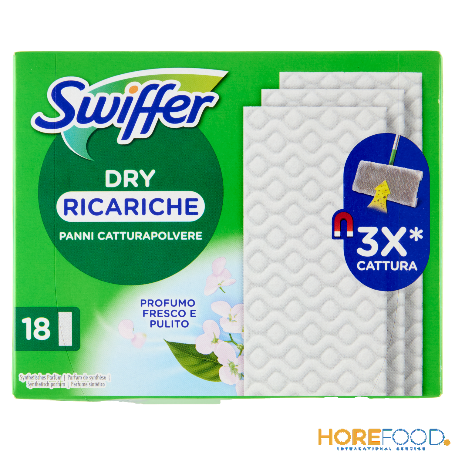 SWIFFER DRY PANNI REFILLS 18 PZ 18 PZ